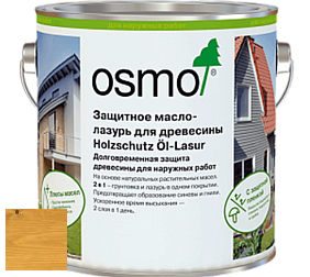 OSMO масло-лазурь Holzschutz Öl-Lasur 700, 702, 703, 706, 707, 708, 710, 712, 727, 728, 729, 900, 903, 905, 701, 731, 732, 906, 907 цвет 732 Дуб светлый