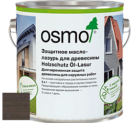 OSMO масло-лазурь Holzschutz Öl-Lasur 700, 702, 703, 706, 707, 708, 710, 712, 727, 728, 729, 900, 903, 905, 701, 731, 732, 906, 907 цвет 907 Серый кварц