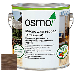 OSMO Terrassen-Öle / Масла для террас 004, 006, 007, 009, 010, 013, 014, 016, 019, 021 цвет 021 Масло для террас, Дуб мореный