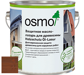 OSMO масло-лазурь Holzschutz Öl-Lasur 700, 702, 703, 706, 707, 708, 710, 712, 727, 728, 729, 900, 903, 905, 701, 731, 732, 906, 907 цвет 708 Тик