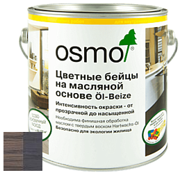 OSMO Öl-Beize / Цветные бейцы (цветное грунтовочное масло) 3501, 3512, 3514, 3516, 3518, 3519, 3541, 3543, 3564, 3590 цвет 3514 Графит прозрачный