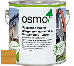 OSMO масло-лазурь Holzschutz Öl-Lasur 700, 702, 703, 706, 707, 708, 710, 712, 727, 728, 729, 900, 903, 905, 701, 731, 732, 906, 907 цвет 700 Сосна