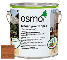 OSMO Terrassen-Öle / Масла для террас 004, 006, 007, 009, 010, 013, 014, 016, 019, 021 цвет 006 Масло для бангкирай, Натуральный тон