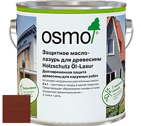 OSMO масло-лазурь Holzschutz Öl-Lasur 700, 702, 703, 706, 707, 708, 710, 712, 727, 728, 729, 900, 903, 905, 701, 731, 732, 906, 907 цвет 703 Махагон