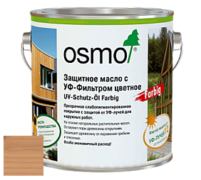 OSMO UV-Schutz-Öl Farbig / Защитное масло лазурь с УФ-фильтром цветное 424, 425, 426, 427, 428, 429, 431, 432 цвет 427 Дуглазия