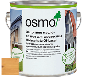 OSMO масло-лазурь Holzschutz Öl-Lasur 700, 702, 703, 706, 707, 708, 710, 712, 727, 728, 729, 900, 903, 905, 701, 731, 732, 906, 907 цвет 731 Сосна орегон